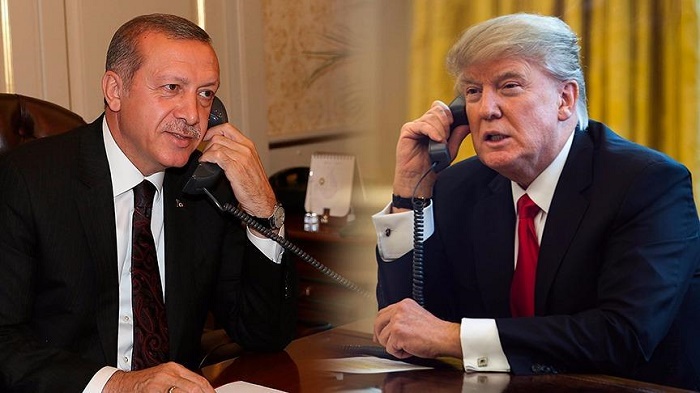 أردوغان وترامب يبحثان