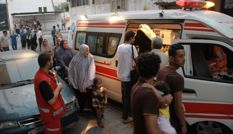 غزة: إصابة مواطن بعيار ناري في شجار 
