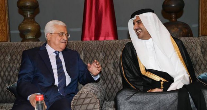 أمير قطر والرئيس عباس يبحثان ملف المصالحة الفلسطينية
