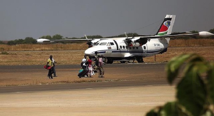 14 جريحا على الأقل في تحطم طائرة جنوب السودان