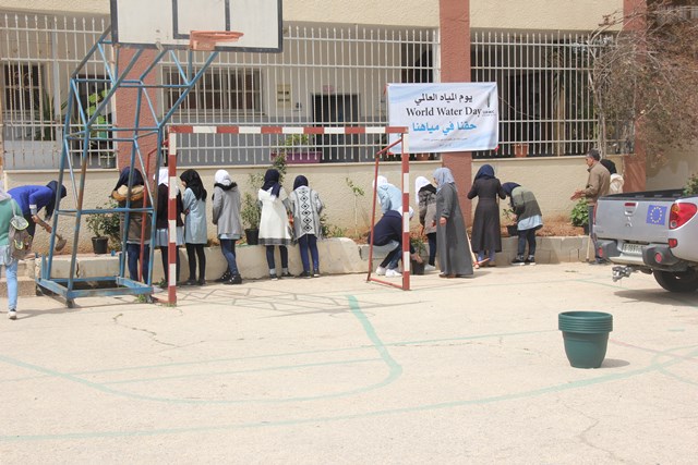 العمل الزراعي يحيي يوم المياه العالمي

