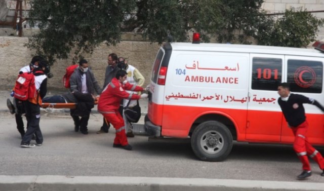 إصابة 4 مواطنين بحادث سير في خان يونس
