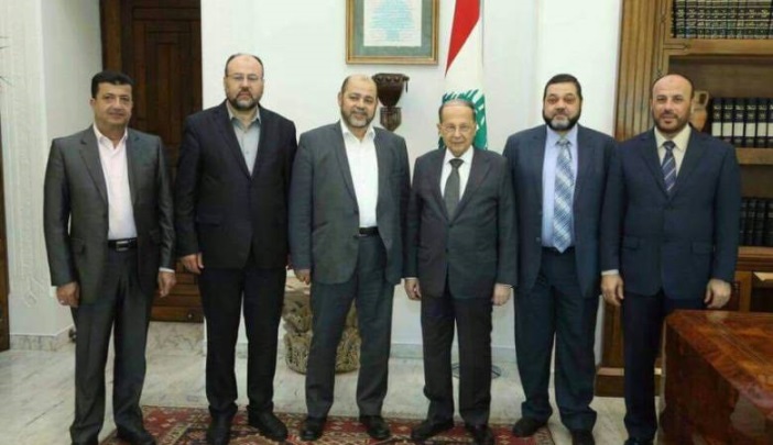  وفد من حماس يختتم زيارة إلى لبنان