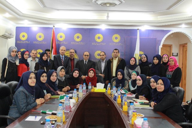 سلطة النقد تستضيف وفداَ طلابياً من كلية العلوم الإدارية والمالية في جامعة الإسراء
