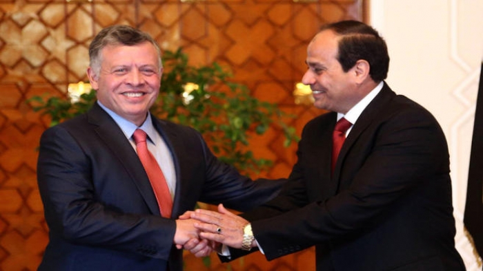 العاهل الأردني والرئيس