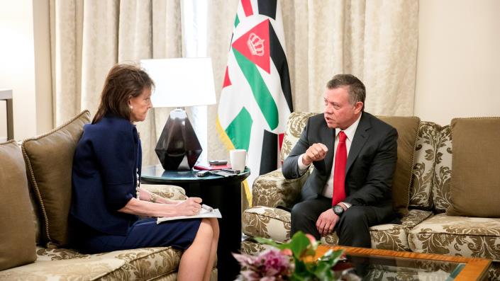 الملك عبد الله: على