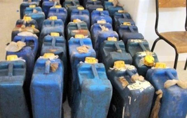 ضبط 1600 لتر سولار مهربا 
