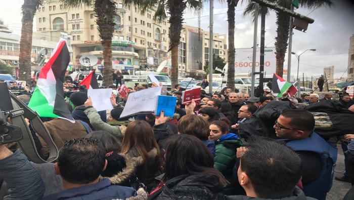 القوى الوطنية والاسلامية: يوم زيارة ترامب الى فلسطين يوم غضب شعبي