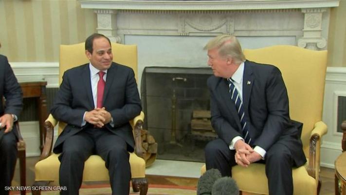 ترامب في مصر قريبا بحسب التلفزيون المصري