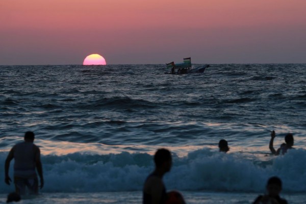 تقرير حقوقي: مياه بحر قطاع غزة 