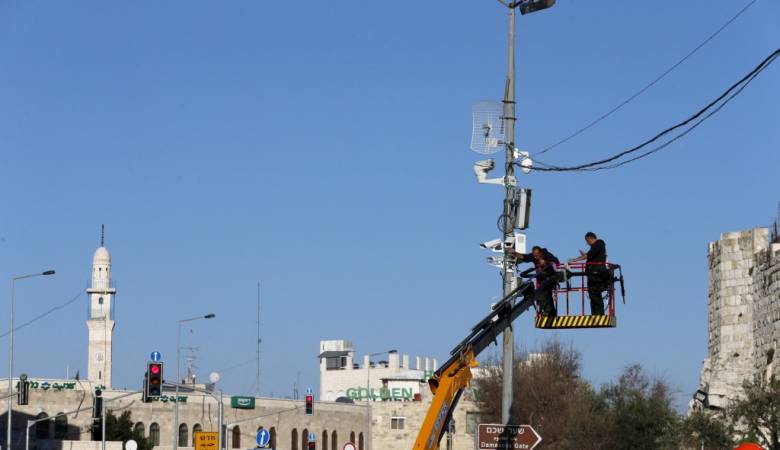 خطة إسرائيلية لنشر آلاف الكاميرات بشوارع القدس لإحكام السيطرة على المدينة