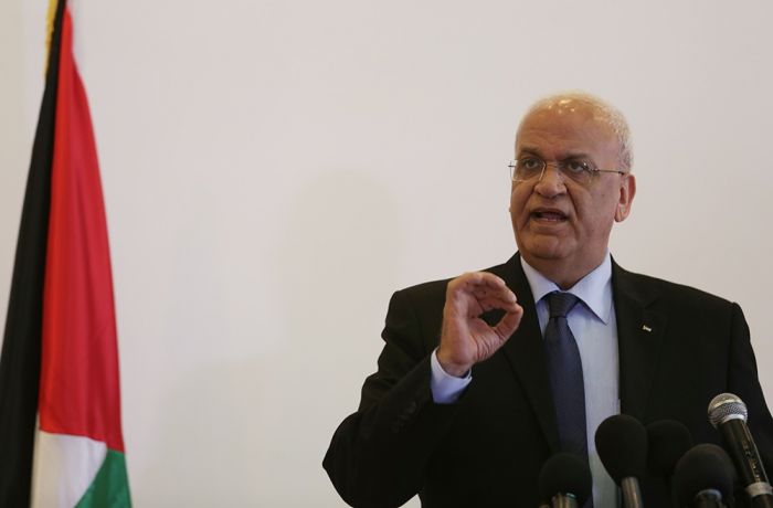 عريقات: إذا أراد نتنياهو السلام عليه الاعتراف بدولة فلسطين 