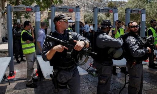 نتنياهو يعارض الشرطة: لن تزال البوابات الإلكترونية