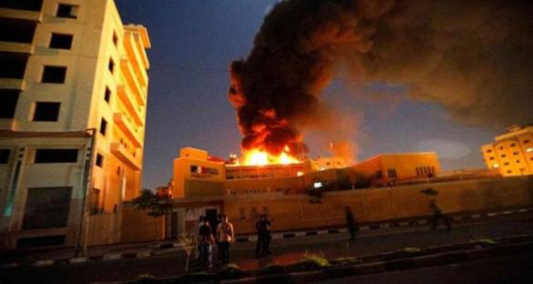 3 إصابات بانفجار عرضي