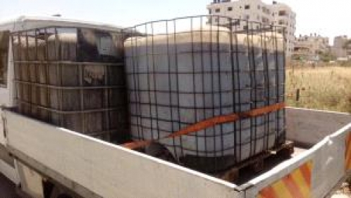 ضبط 2500 كغم زيوت غير