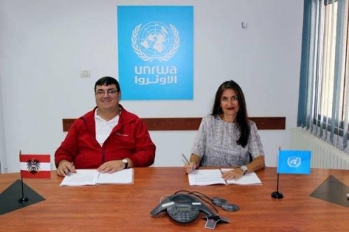 النمسا تتبرع بمبلغ 1.5 مليون يورو لدعم خدمات 'الأونروا' الصحية في فلسطين 