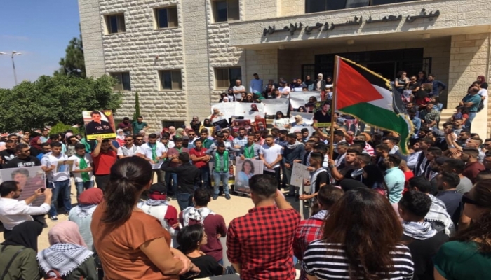  حملة الحق بالتعليم  تصدر تقريرا حول انتهاكات الاحتلال الاسرائيلي في جامعة بيرزيت 
