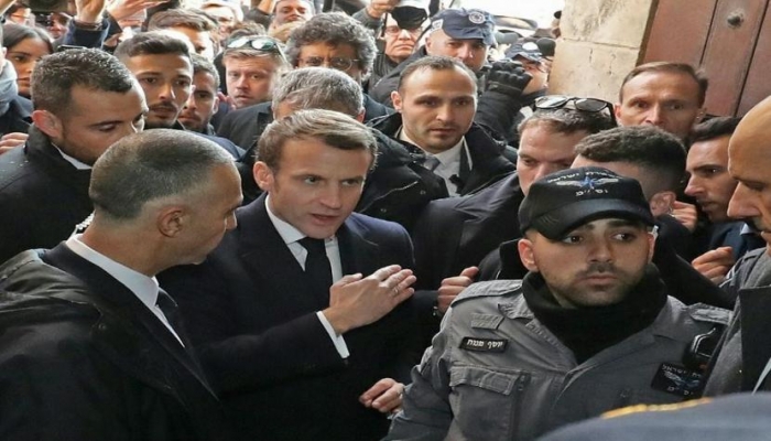 فرنسا تكشف حقيقة اعتذار ماكرون عن طرد عناصر الشاباك من القدس
