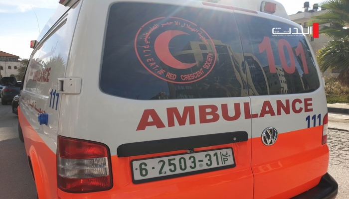 إصابة 9 مواطنين بحادث سير شرق بيت لحم
