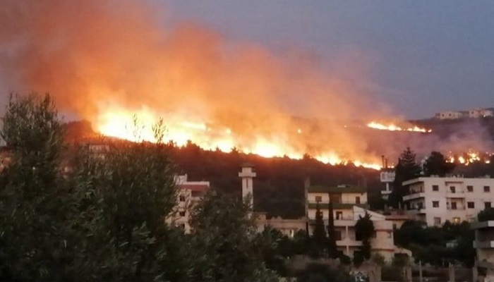 حرائق سوريا متواصلة .. إخلاء مشفى وقرى تحاصرها النيران