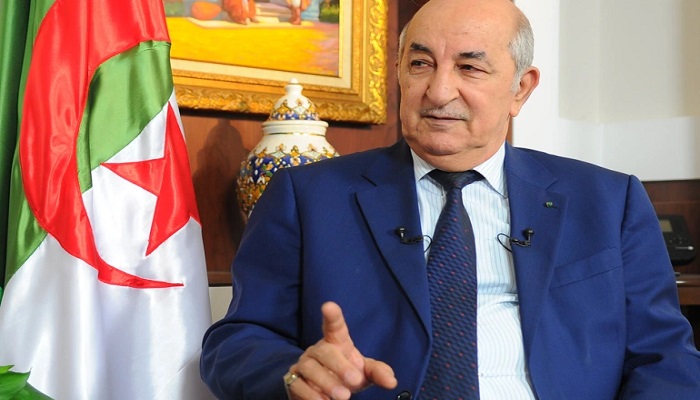 ‏الرئيس الجزائري يدخل الحجر الصحي