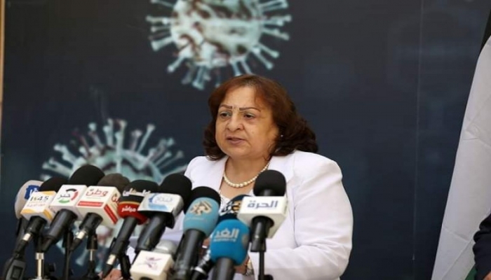 وزيرة الصحة: المصابون بفيروس كورونا في فلسطين أكثر من المتعافين