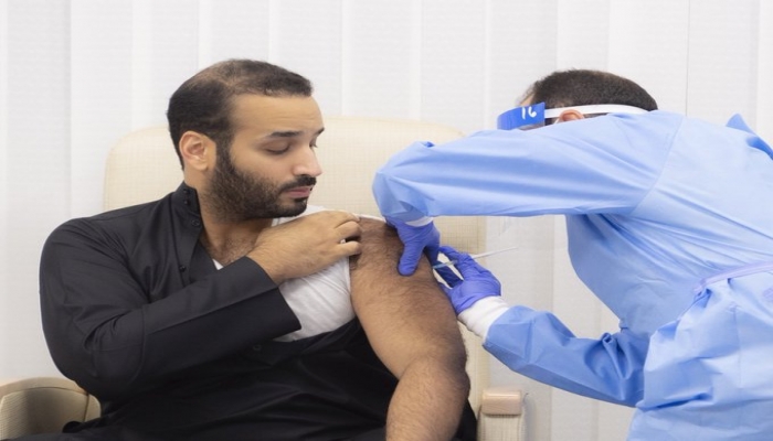 محمد بن سلمان يتلقى