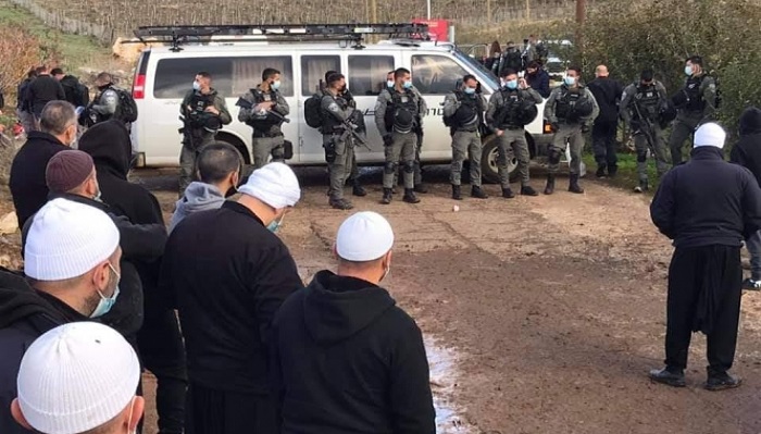 إضراب في الجولان