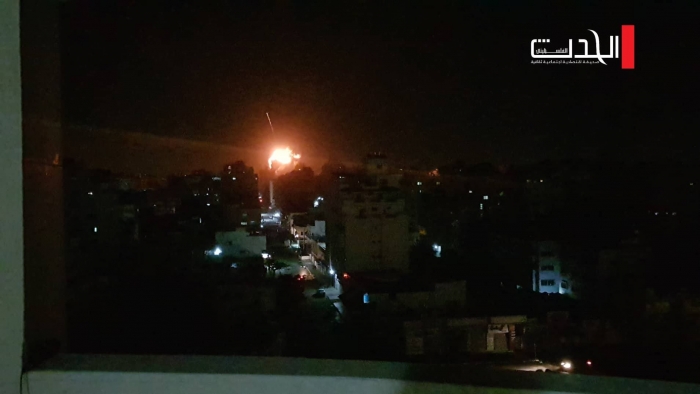 جيش الاحتلال يعلن عن مهاجمة أهداف لحماس في غزة 

