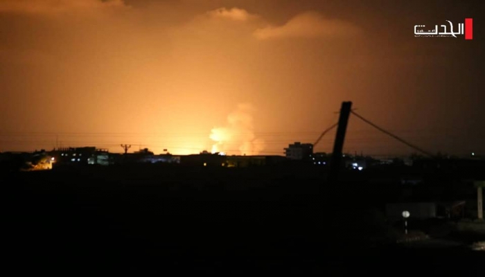 تجدد القصف الإسرائيلي على قطاع غزة
