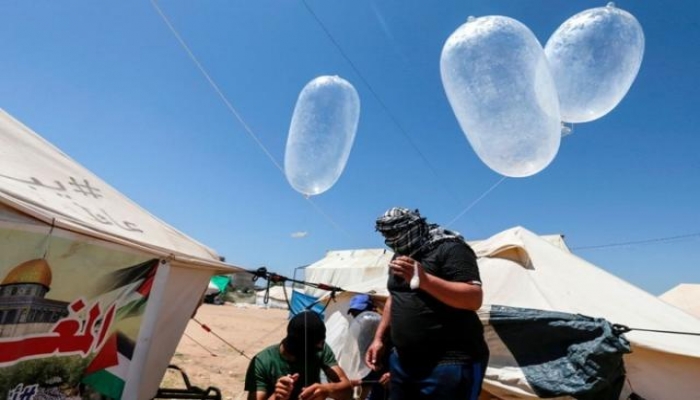 بالونات حارقة في مستوطنات الغلاف رغم الحديث عن وقفها

