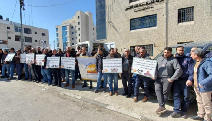 نقابة العاملين بكهرباء القدس تحتج على قطع إسرائيل للتيار

