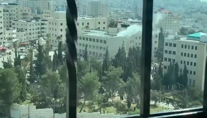 إصابات في انفجار مولد لنظام التدفئة في جامعة الخليل
