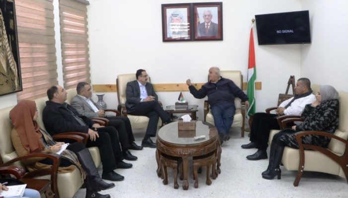 البكري يبحث مع رئيس