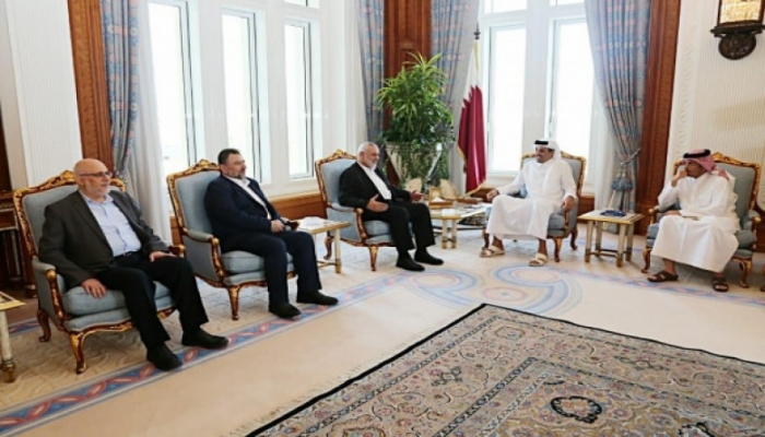 حماس توضح حقيقة عقد لقاءات مع إسرائيليين في قطر
