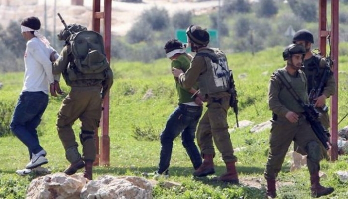 الاحتلال يعتقل الشاب راشد سراحنة أثناء اقتحامه بيت لحم
