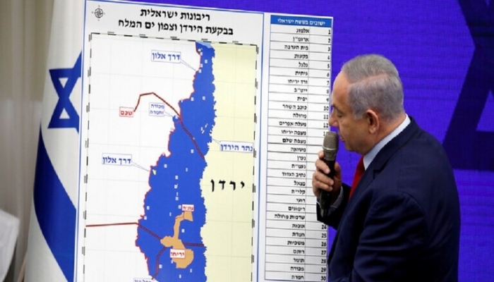 نتنياهو يعلن عن بدء رسم الخرائط لضم الأراضي الفلسطينية وفق 