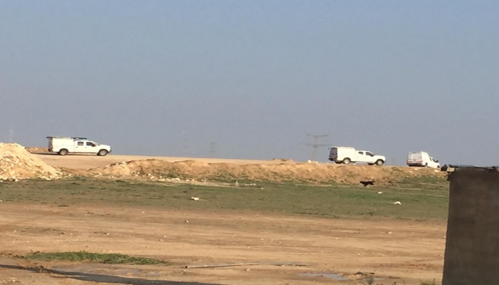 الاحتلال يدمر ويبيد محاصيل زراعية في وادي النعم في النقب 
