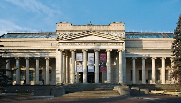 افتتاح معرض أونلاين في متحف بوشكين بموسكو
