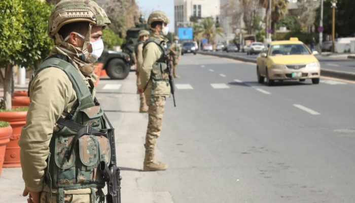  ارتفاع أعداد مصابي كورونا في الأردن والجيش يلجأ للطائرات المسيرة لمراقبة حظر التجول