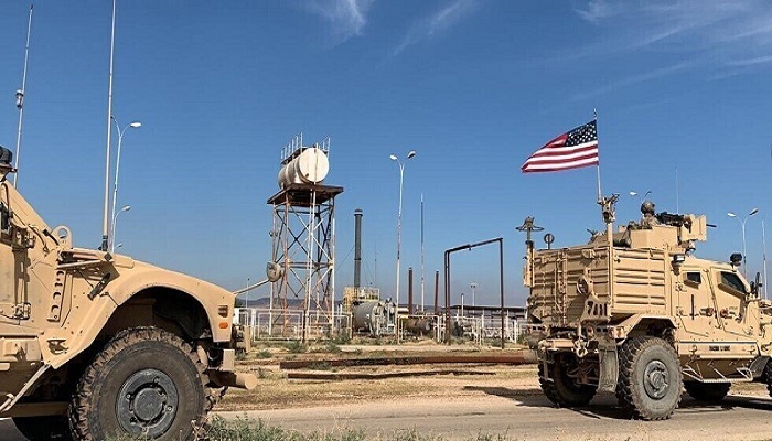قوة أمريكية تحاول اعتراض دورية روسية شمال سوريا (فيديو)