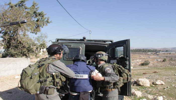 12 صحفيا فلسطينيا في سجون الاحتلال