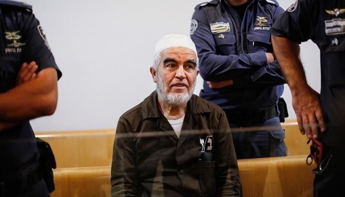محكمة الاحتلال ترفض استئناف الشيخ رائد صلاح وتقرر سجنه يوم 16 أغسطس القادم
