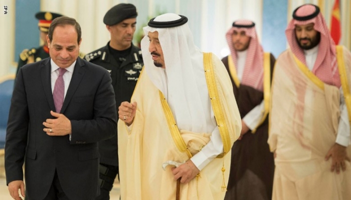 رسالة من السيسي والسعودية