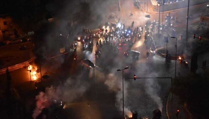 تجدد الاشتباكات بين المحتجين وقوات الأمن في بيروت