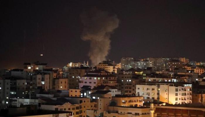 قصف مدفعي إسرائيلي لمواقع في قطاع غزة 