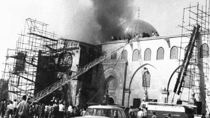 51 عاما على إحراق المسجد الأقصى
