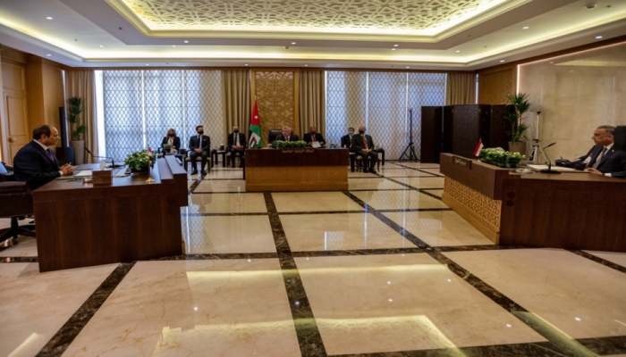 قمة أردنية مصرية