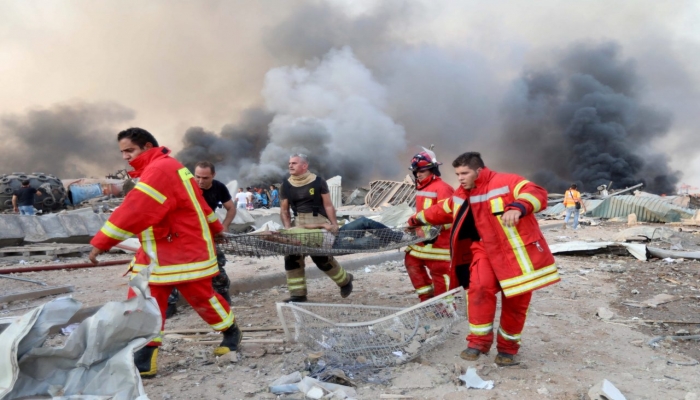الصحة اللبنانية: ارتفاع عدد ضحايا انفجار بيروت إلى 158