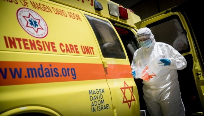 وفيات فيروس كورونا في إسرائيل تقترب من 600
